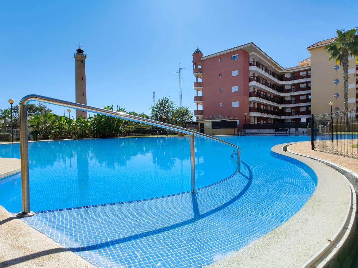 Global Properties, Apartamento Con Gran Terraza Y Piscina Canet d'En Berenguer Ngoại thất bức ảnh